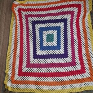 Mommy and Me crochet blankets